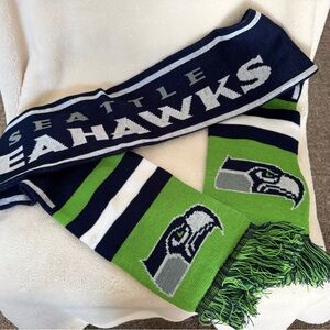 Seattle Seahawks Scarf - Blue and Green
